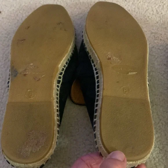 Aquatalia Navy Blue Suede Loafers - Picture 5 of 9